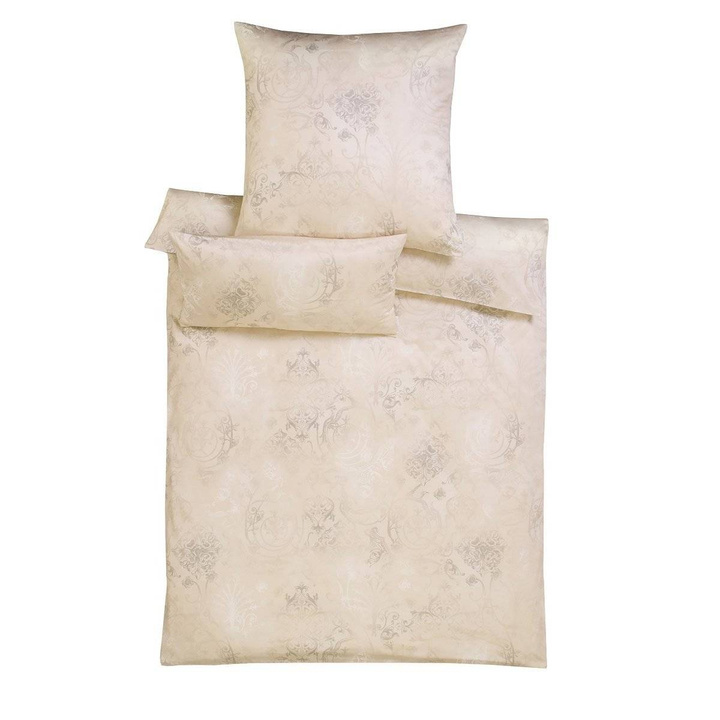 Komplet pościeli satynowej Estella Svizzera Sand Ostatnie Sztuki