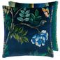 Poduszka dekoracyjna Designers Guild Porcelaine de Chine Velours Indigo