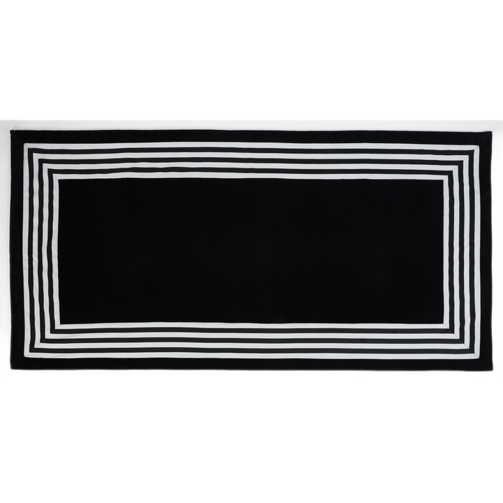 Ręcznik plażowy Abyss & Habidecor Cannes Black
