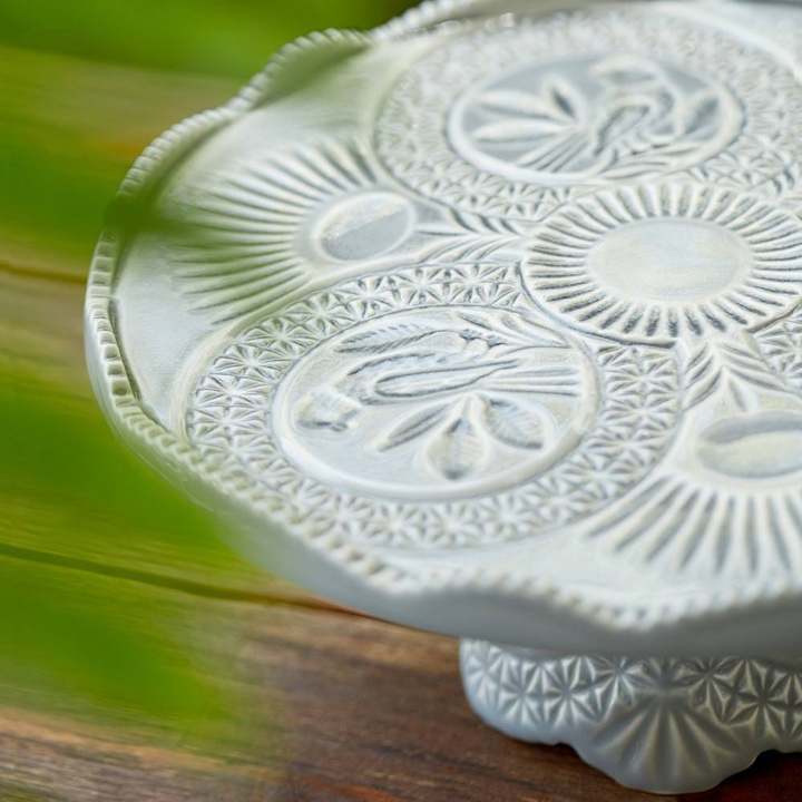 Patera Costa Nova Cristal Grey 30 cm