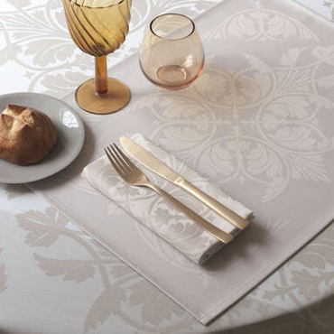 Podkładka plamoodporna Le Jacquard Français Syracuse Enduit Beige