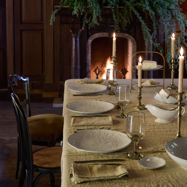 Talerz do serwowania Costa Nova White Silvina 32 cm