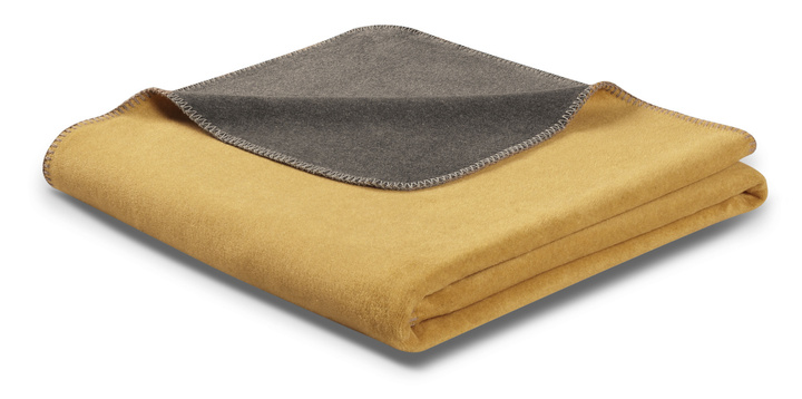 Koc Biederlack Doubleface Antique-Schiefer