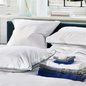 Poszwa perkalowa Designers Guild Astor Midnight/Aqua