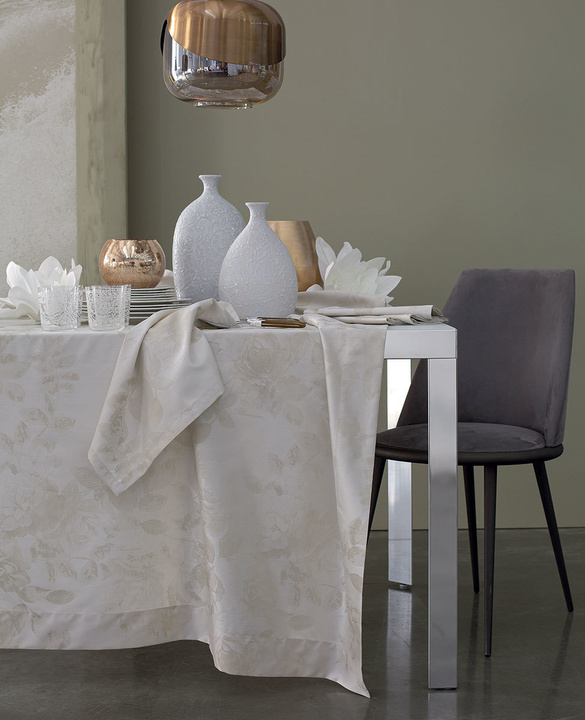 Obrus żakardowy Blumarine Lady Ivory