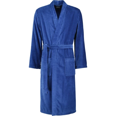 Szlafrok męski Cawo Luxury Velours Sapphire