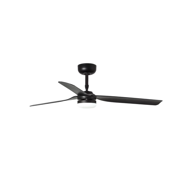 Wentylator sufitowy Faro Barcelona Punt LED M black fan DC SMART