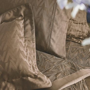 Poszewka żakardowa Valeron VA Logo Gold Ostatnie Sztuki