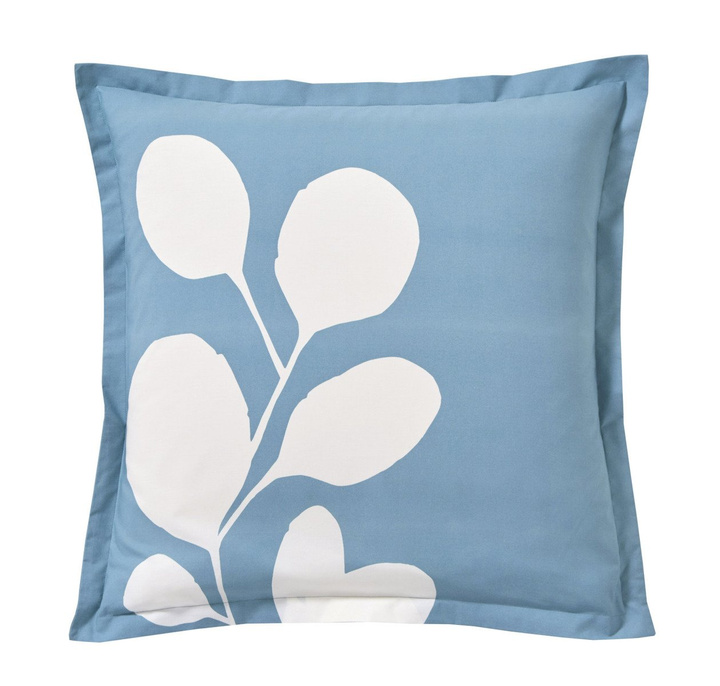 Poszewki perkalowe Scion Living Steppes Bleu Canard