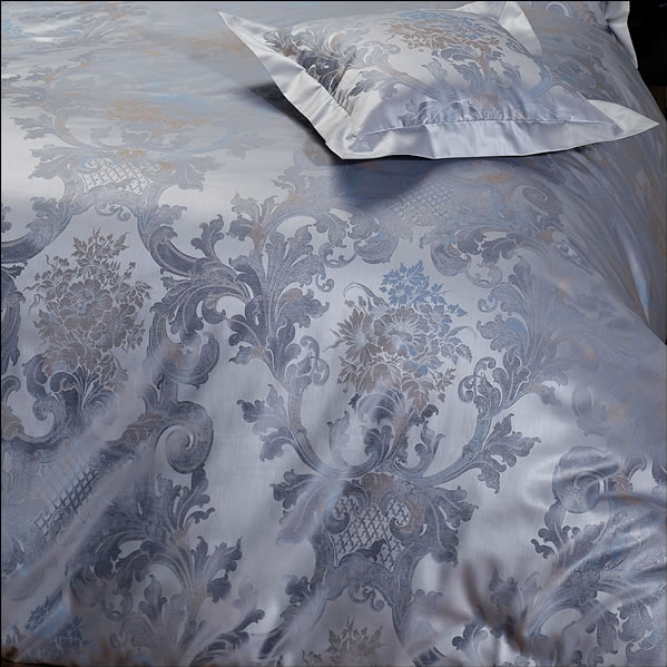 Komplet pościeli adamaszkowej Curt Bauer Louis XIV Königsblau Ostatnie Sztuki