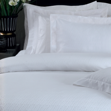 Poszwa żakardowa Valeron Vivaldi White Ostatnie Sztuki