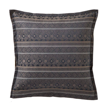 Poszewka żakardowa Blanc Des Vosges Allegro Granatowa