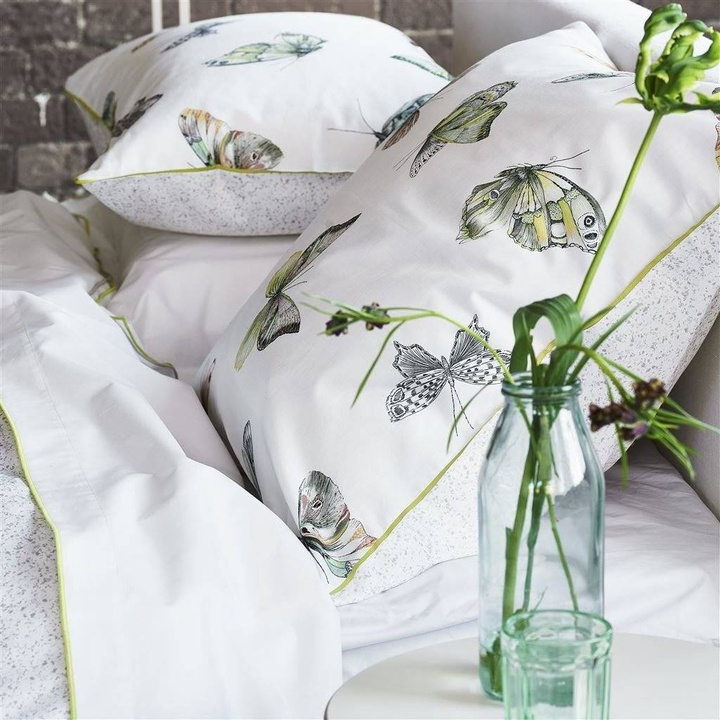 Poszewka satynowa Designers Guild Papillons Birch
