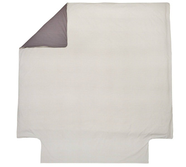 Poszwa perkalowa Blanc Des Vosges Vice Versa Lawendowa