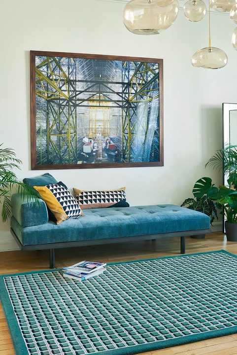 Dywan Toulemonde Bochart Amalfi Turquoise