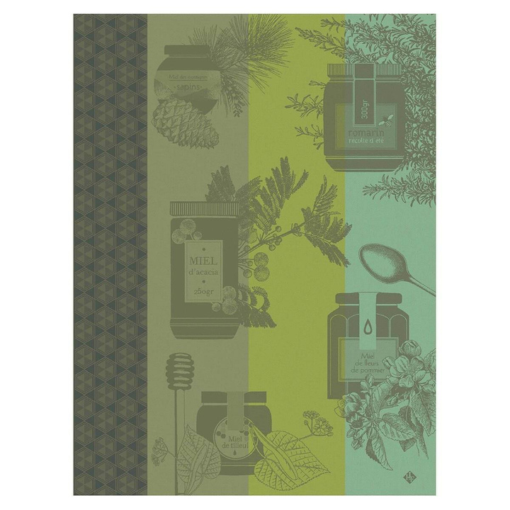Ściereczka kuchenna Le Jacquard Français Miel En Pot Green