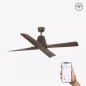 Wentylator sufitowy Faro Barcelona Typhoon M Brown SMART