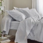 Poszewka satynowa Blanc Des Vosges Divine Biała