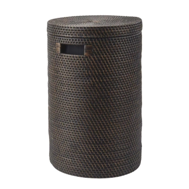 Kosz na pranie z pokrywą Aquanova CINO Pecan