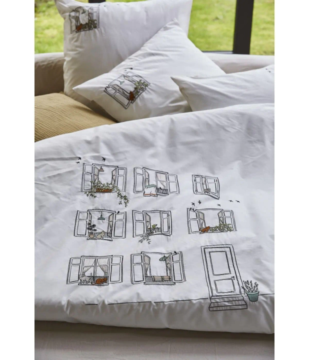 Poszwa perkalowa Sylvie Thiriez Bonjour