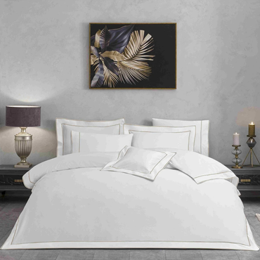 Komplet pościeli satynowej Valeron Duo Camel