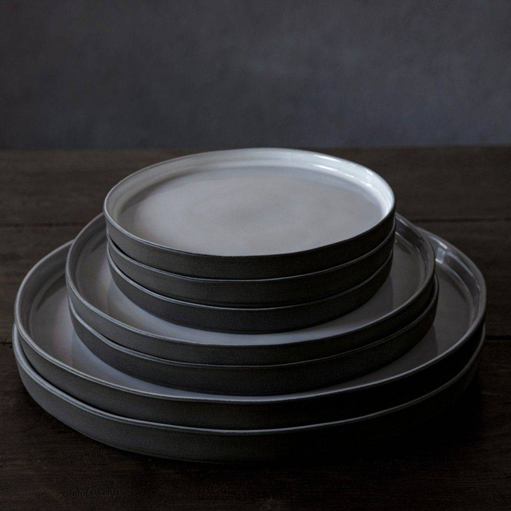 Talerz płytki Costa Nova Lagoa Eco Gres White 21 cm