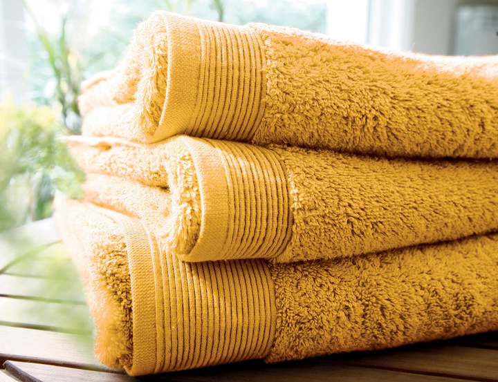 Ręcznik Blanc Des Vosges UNI Żółty