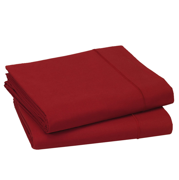 Poszewki bawełniane Blanc Des Vosges UNI Czerwone OSTATNIE SZTUKI