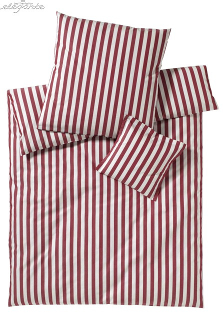 Poszewka perkalowa Elegante Lido Red