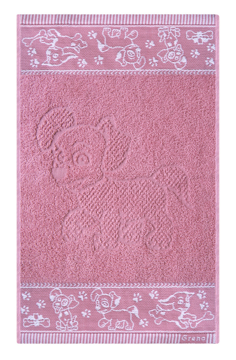 Ręcznik dziecięcy Greno Pieski w akcji Rose