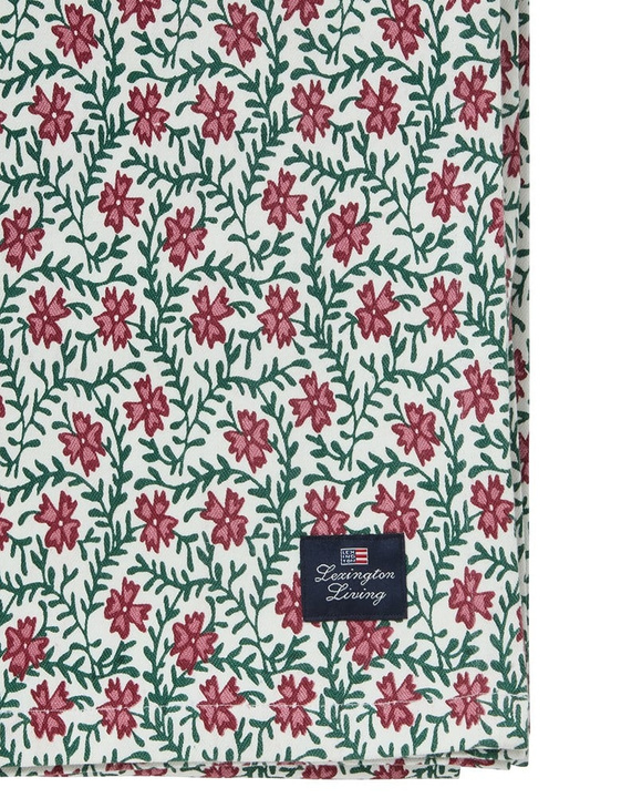 Obrus Lexington Flowers z bawełny organicznej