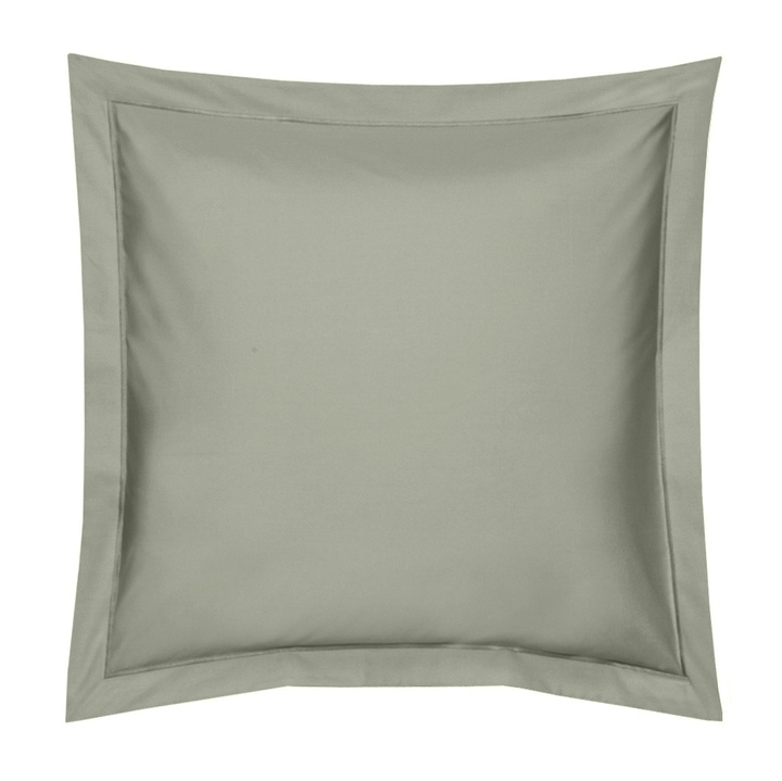 Poszewka perkalowa Blanc Des Vosges UNI Oliwkowa