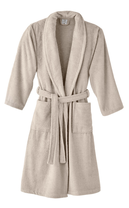 Szlafrok Blanc Des Vosges Uni Piaskowy