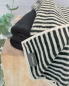 Ręcznik Cawo Natural Stripes Natur-schwarz