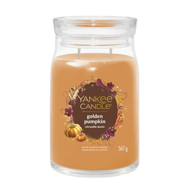 Świeca zapachowa Yankee Candle Golden Pumpkin duża