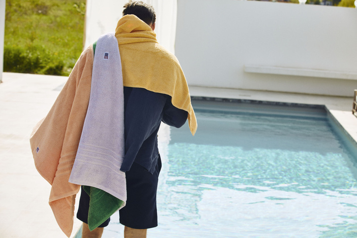 Ręcznik bawełniany Lexington Icons Original White