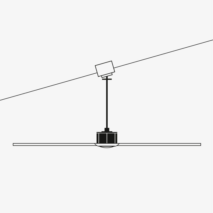 Wentylator sufitowy Faro Barcelona Mini Icaria S Old gold fan