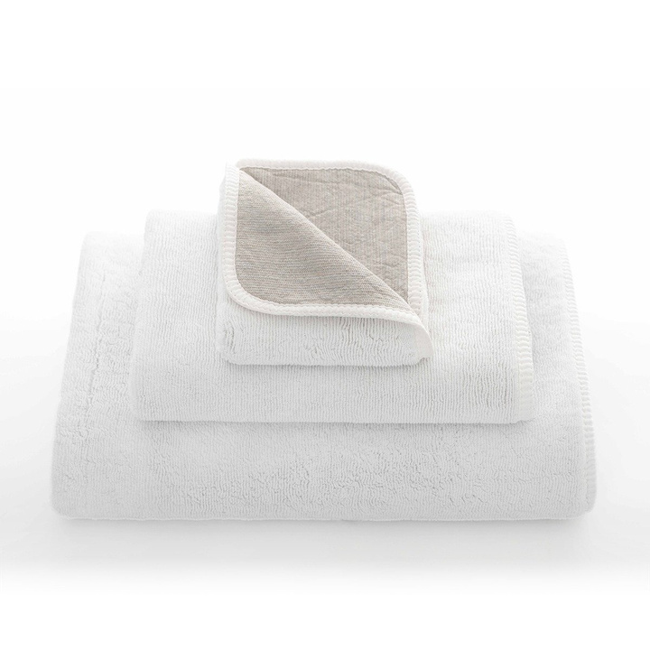 Ręcznik Graccioza Linen Duo White
