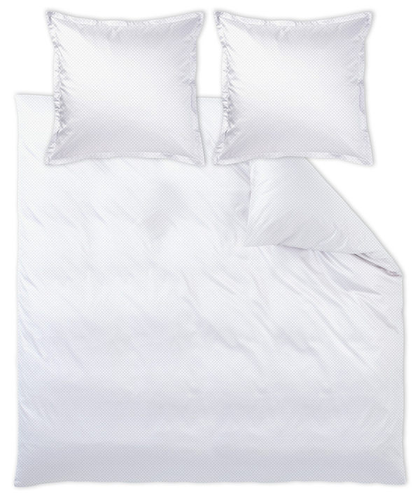 Komplet pościeli satynowej Curt Bauer Livorno Weiß