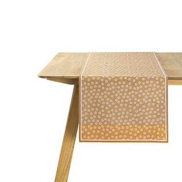 Bieżnik bawełniany Le Jacquard Français Wagara Beige