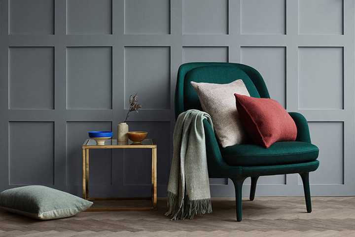 Poszewka dekoracyjna Elvang Horizon Dark Blue