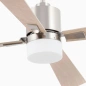 Wentylator sufitowy Faro Barcelona Palk L Satin nickel DC