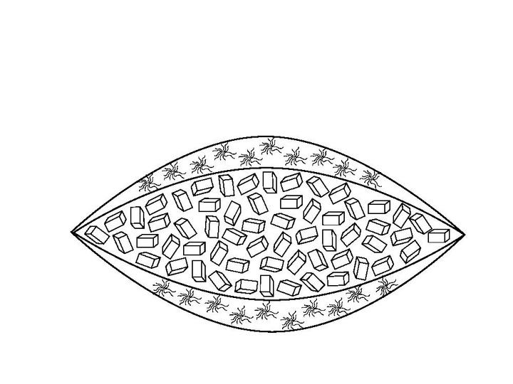 Poduszka puchowa Dauny Capa Visco (100% puch, 100% tkanina bawełniana)