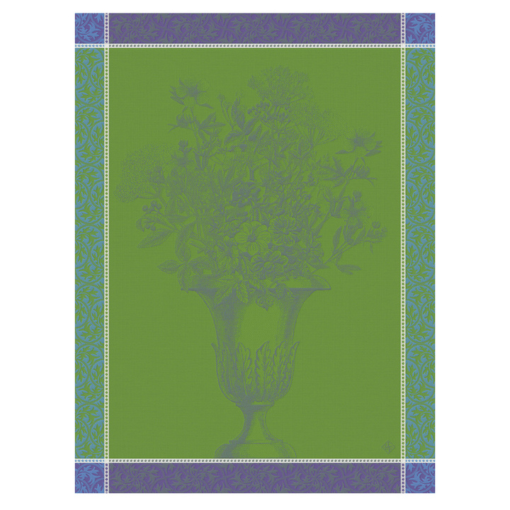 Ściereczka kuchenna Le Jacquard Français Floraison Uni Blue