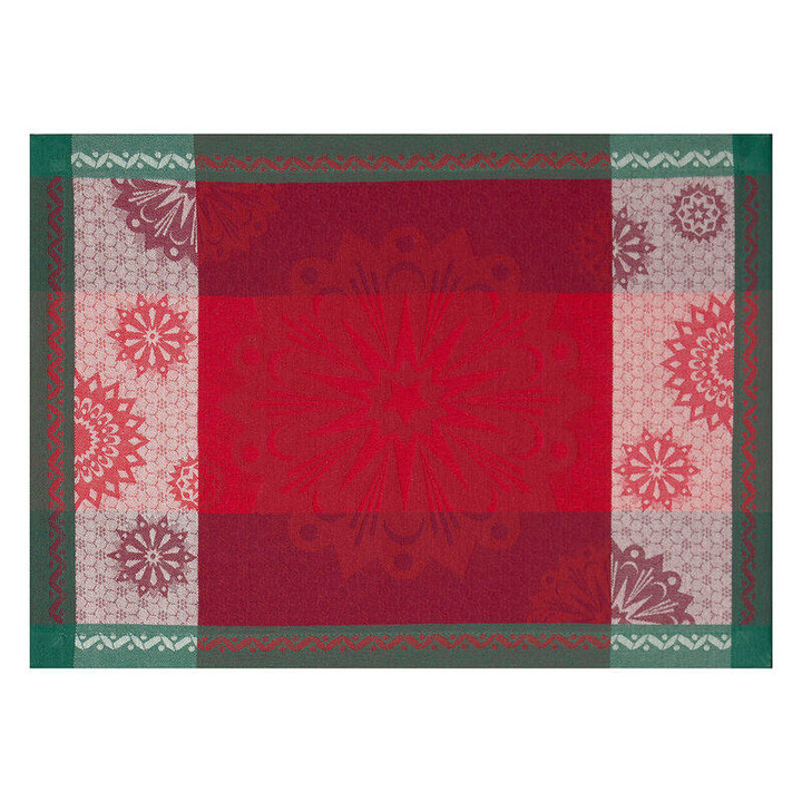 Podkładka żakardowa Le Jacquard Français Lumières d'étoiles Red Ostatnie Sztuki