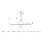 Wentylator sufitowy Faro Barcelona Indus L White