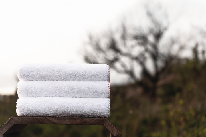 Ręcznik Graccioza Evora White/White