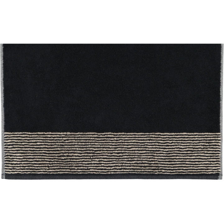 Ręcznik Cawo Luxury Home Two-Tone Schwarz