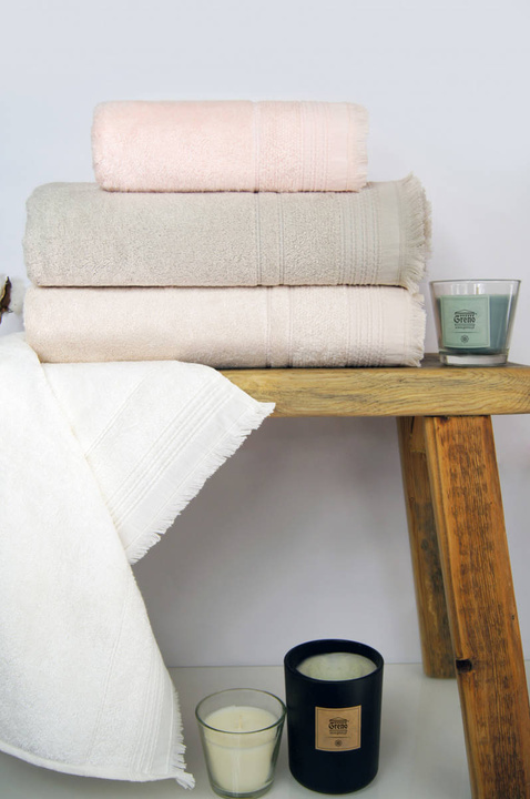 Ręcznik bambusowy Greno Bamboo 4U Popielaty