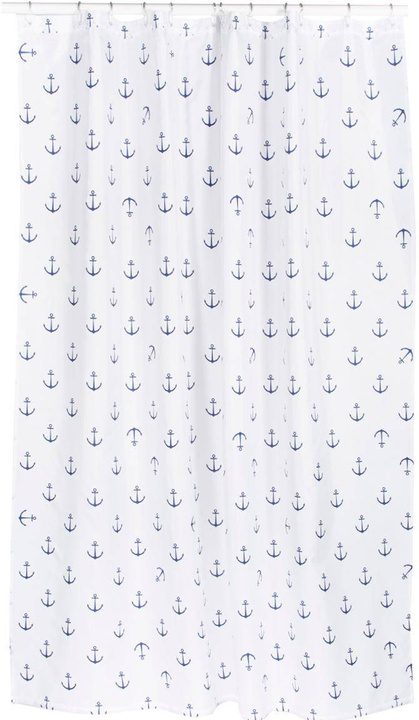 Zasłona prysznicowa Kleine Wolke Anchor Dark Blue Ostatnie Sztuki 